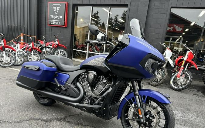 2024 Indian Motorcycle® Challenger® Dark Horse® w/PowerBand Audio Pkg Spirit Blue Smoke