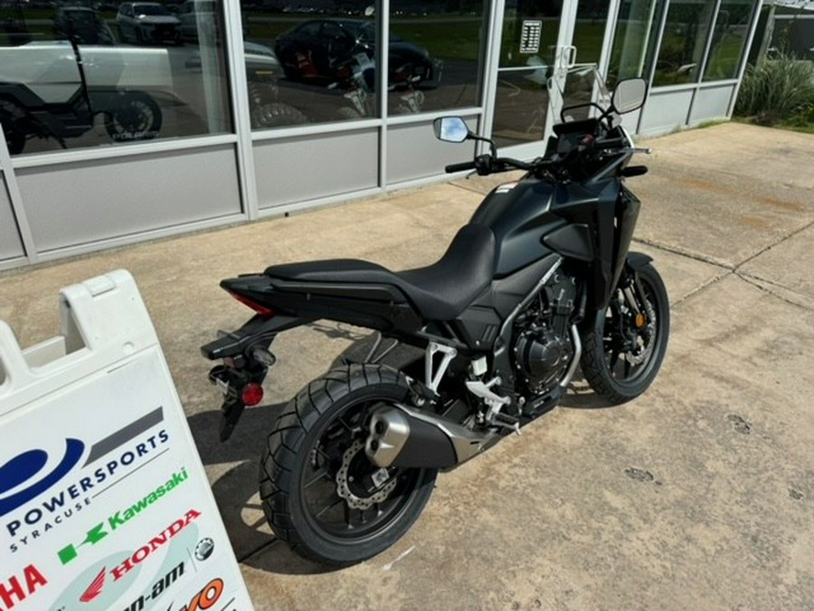 2024 Honda NX 500 ABS Matte Black Metallic