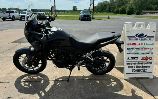 2024 Honda NX 500 ABS Matte Black Metallic