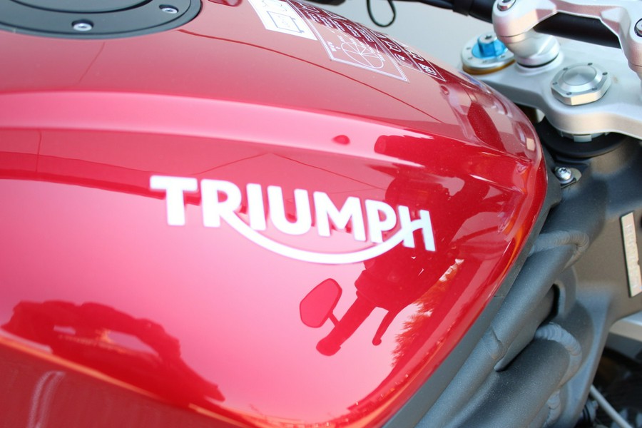 2024 Triumph Speed Triple 1200 RS Carnival Red