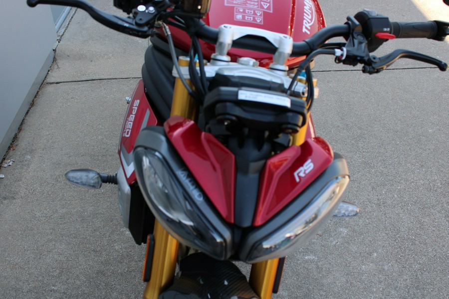 2024 Triumph Speed Triple 1200 RS Carnival Red
