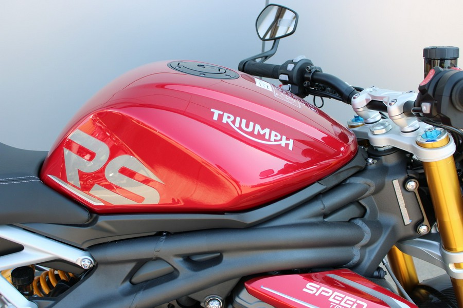2024 Triumph Speed Triple 1200 RS Carnival Red