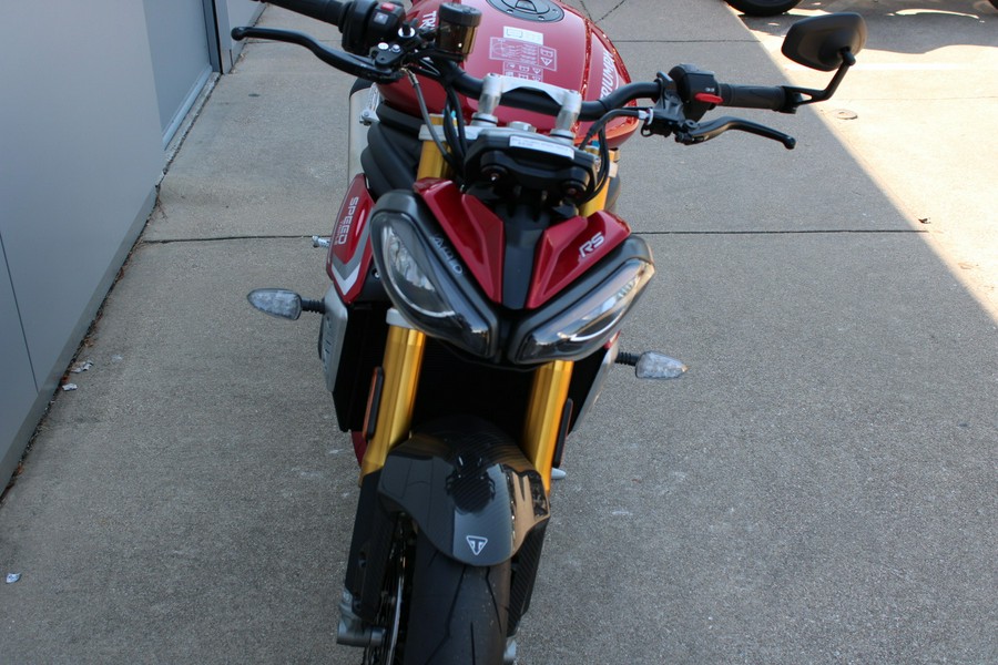 2024 Triumph Speed Triple 1200 RS Carnival Red