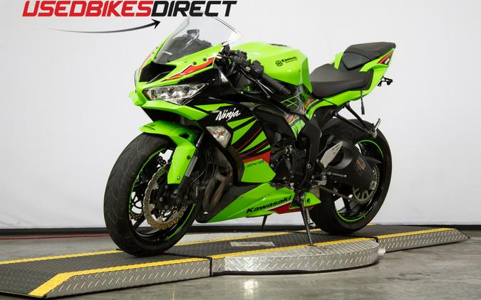 2023 Kawasaki Ninja ZX-6R - $11,999.00