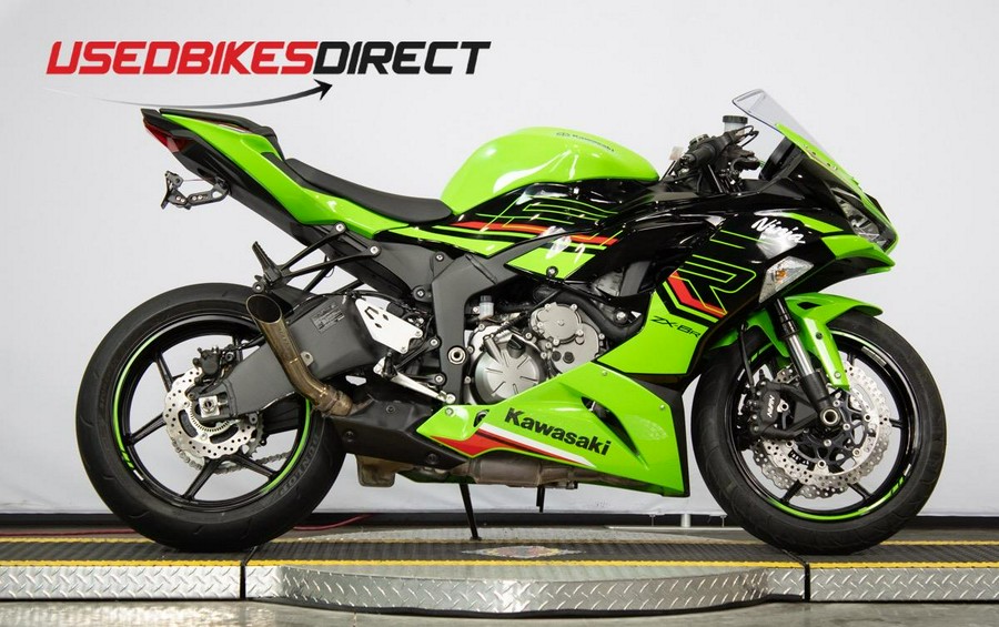 2023 Kawasaki Ninja ZX-6R - $11,999.00