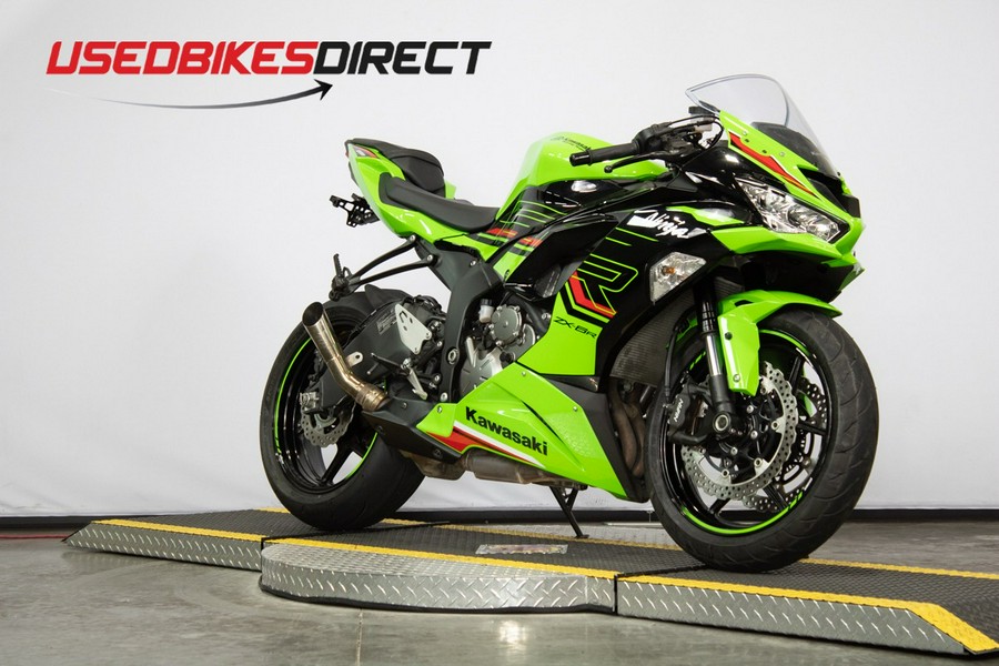 2023 Kawasaki Ninja ZX-6R - $11,999.00