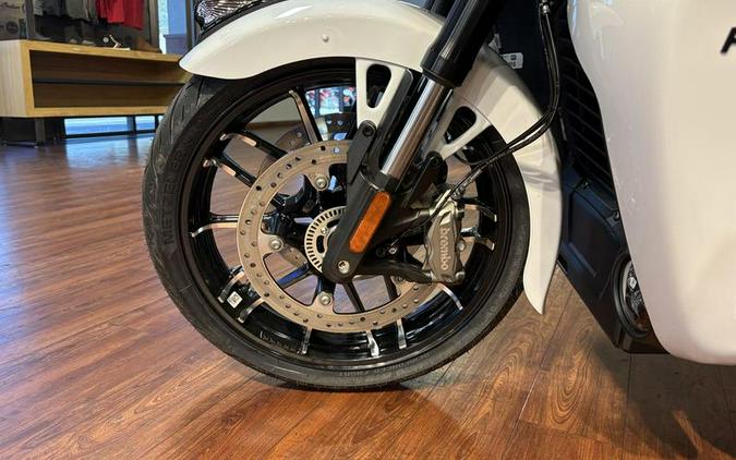 2025 Indian Motorcycle® Pursuit® Dark Horse® Ghost White Metallic with Black Vivid