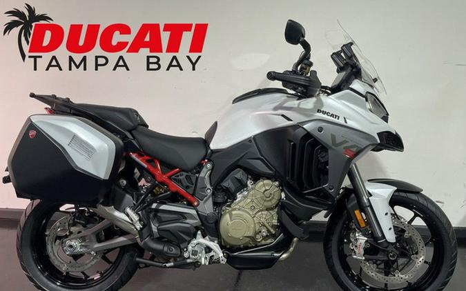 2026 Ducati Multistrada V4 S Travel & Radar Arctic White