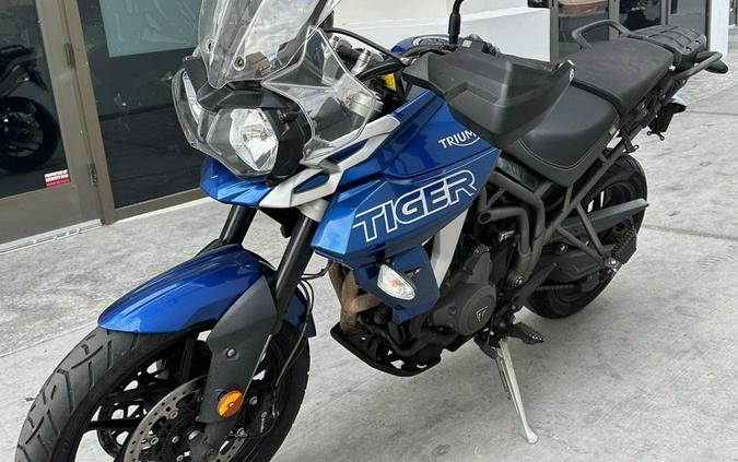 2018 Triumph Tiger 800 XRX Lucerne Blue