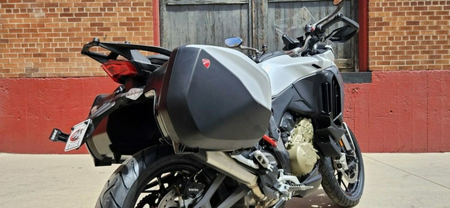 2026 Ducati Multistrada V4 S Travel & Radar Arctic White