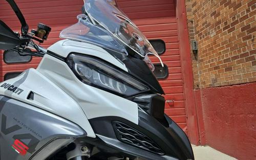 2026 Ducati Multistrada V4 S Travel & Radar Arctic White