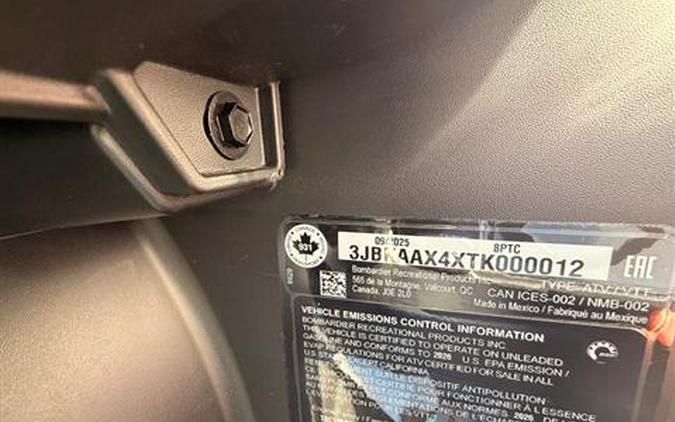 2026 Can-Am Defender MAX X MR HD11 With Half-Doors