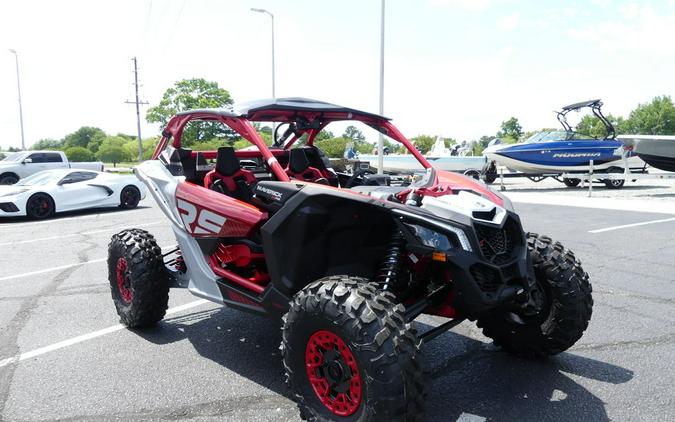 2024 Can-Am® Maverick X3 X rs Turbo RR with Smart-Shox Fiery Red & Hyper Silver