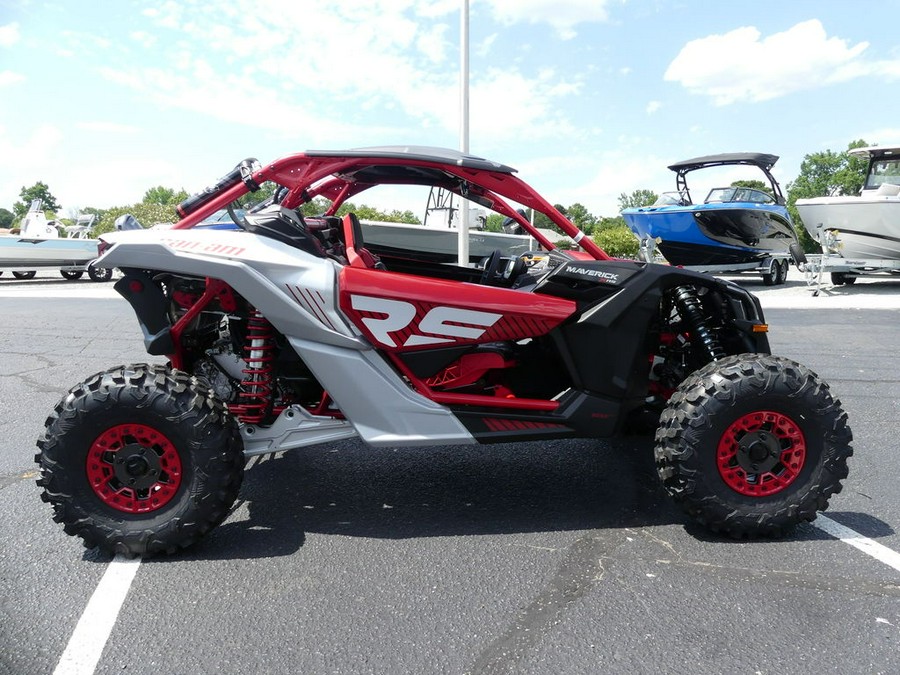 2024 Can-Am® Maverick X3 X rs Turbo RR with Smart-Shox Fiery Red & Hyper Silver