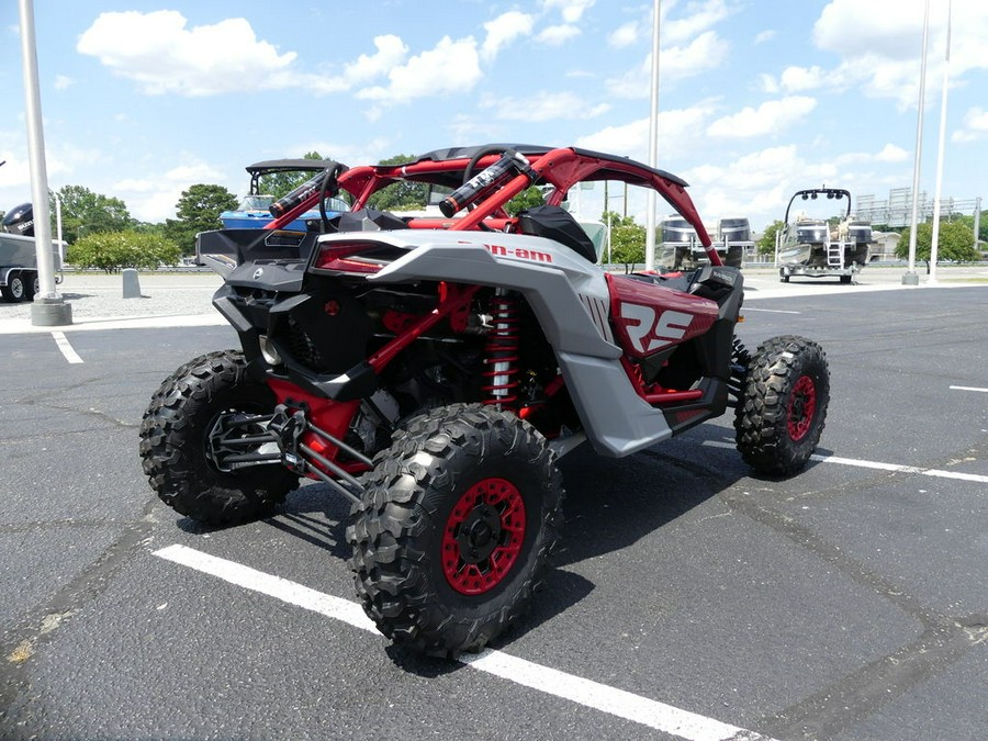 2024 Can-Am® Maverick X3 X rs Turbo RR with Smart-Shox Fiery Red & Hyper Silver