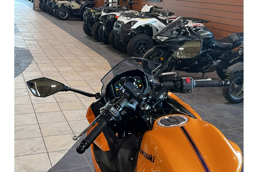 2025 Kawasaki Ninja 650 ABS - Candy Steel Furnace Orange / Metal