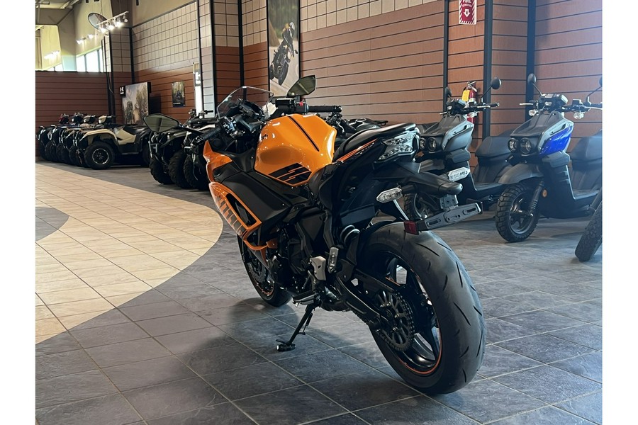 2025 Kawasaki Ninja 650 ABS - Candy Steel Furnace Orange / Metal