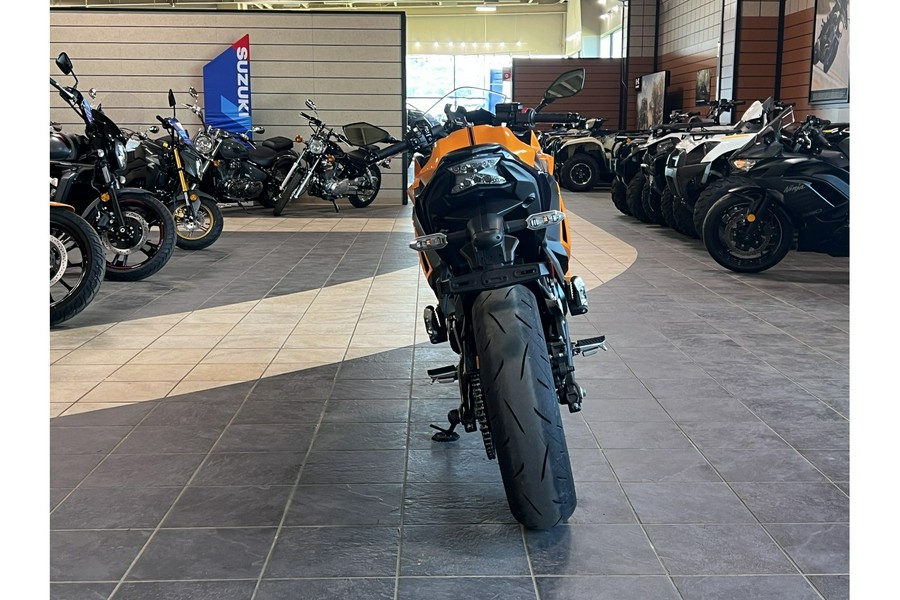 2025 Kawasaki Ninja 650 ABS - Candy Steel Furnace Orange / Metal