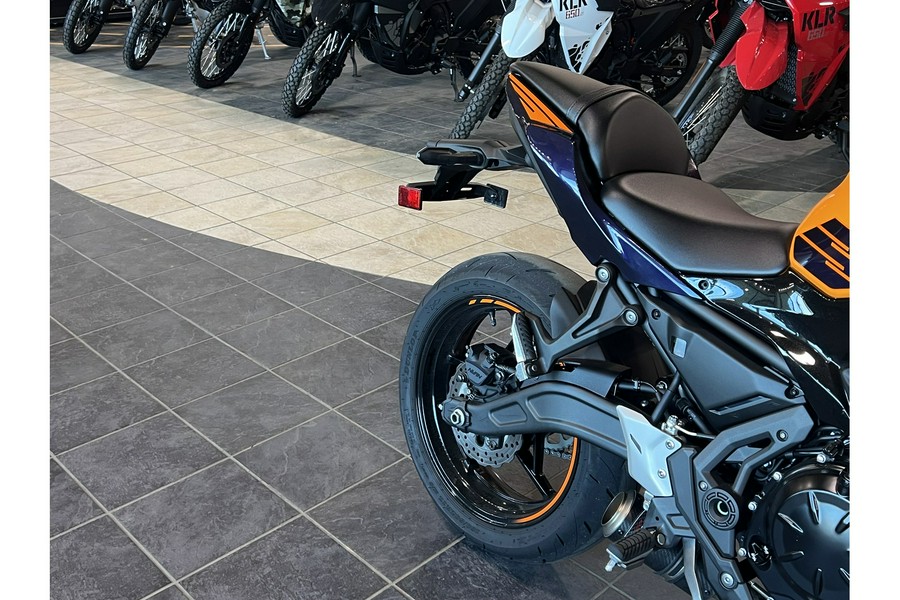 2025 Kawasaki Ninja 650 ABS - Candy Steel Furnace Orange / Metal