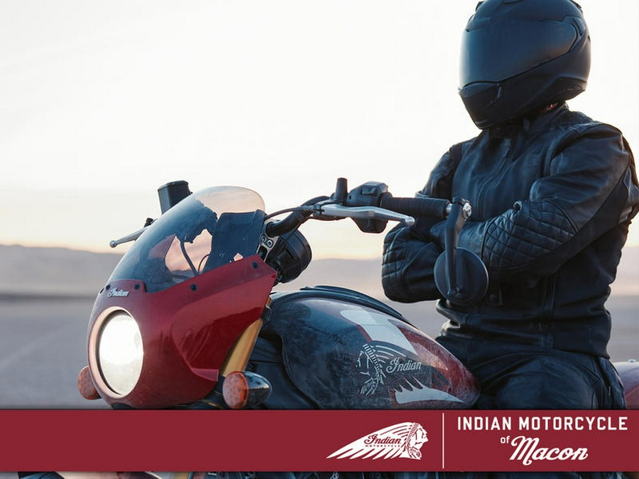2025 Indian Motorcycle® 101 Scout® Sunset Red Metallic with Graphics
