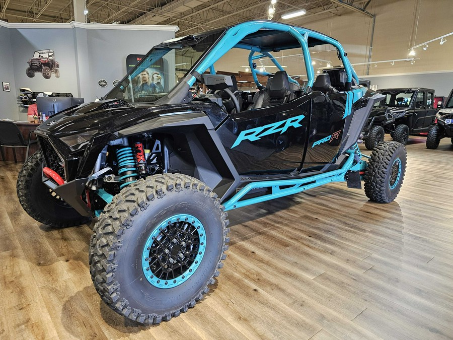 2025 POLARIS RZR Pro R 4 Ultimate Black Crystal / Radiant Green ...