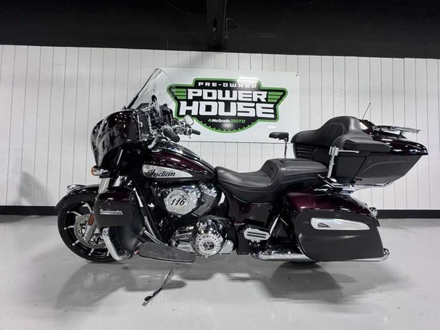 2022 Indian Roadmaster Limited Crimson Metallic