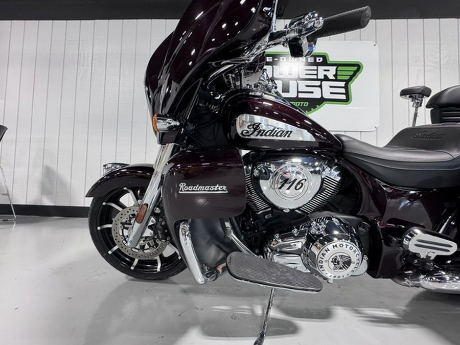 2022 Indian Roadmaster Limited Crimson Metallic