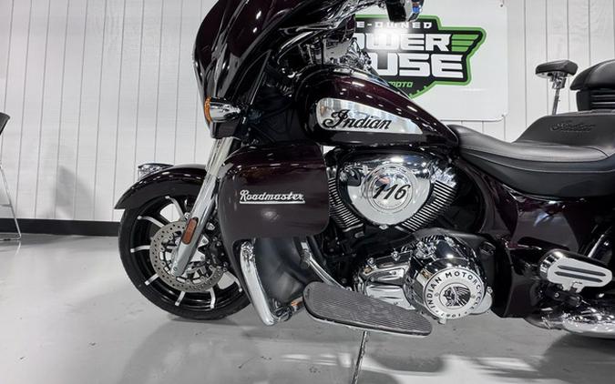 2022 Indian Roadmaster Limited Crimson Metallic