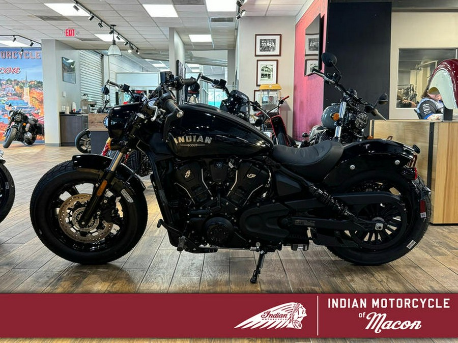 2025 Indian Motorcycle® Scout® Bobber Black Metallic