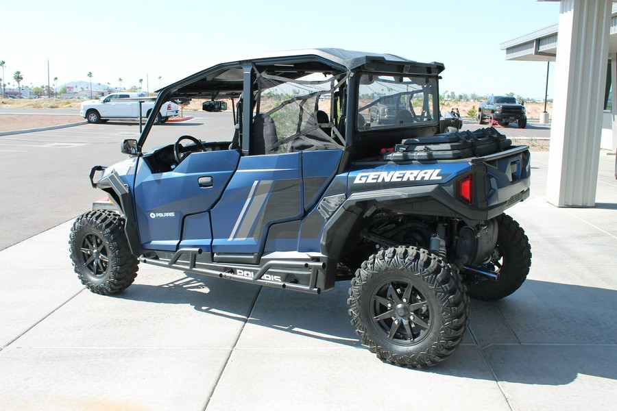 2020 Polaris Industries Polaris GENERAL® XP 4 1000 Deluxe Matte Navy Blue