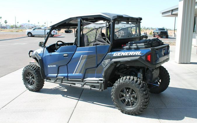 2020 Polaris Industries Polaris GENERAL® XP 4 1000 Deluxe Matte Navy Blue