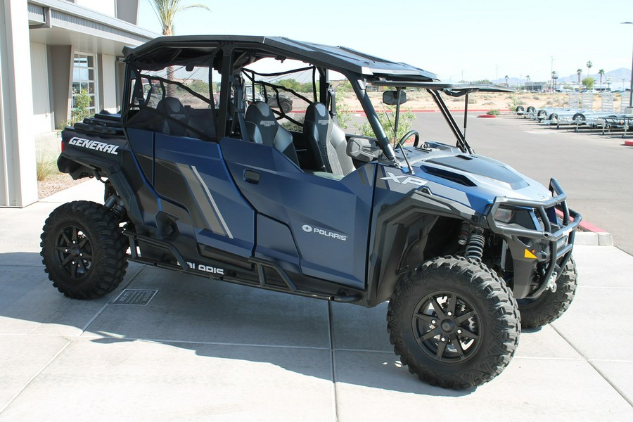 2020 Polaris Industries Polaris GENERAL® XP 4 1000 Deluxe Matte Navy Blue