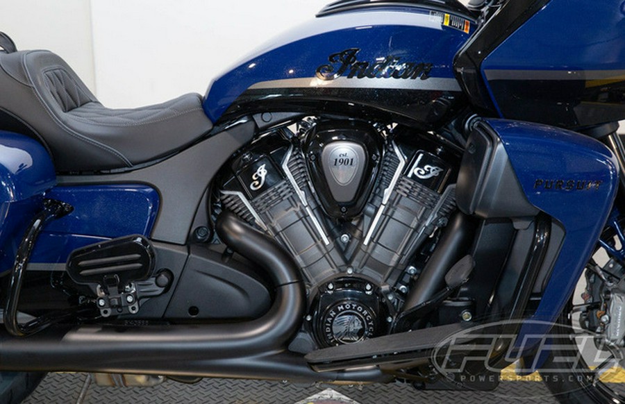 2025 Indian Pursuit Dark Horse Springfield Blue Vivid Crysta