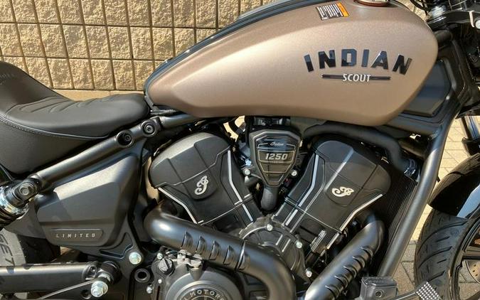 2025 Indian Motorcycle® Sport Scout® Limited +Tech Nara Bronze Metallic Smoke