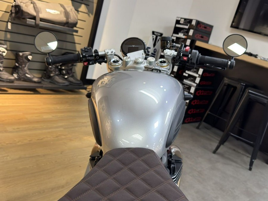 2026 Triumph Speed Twin 1200 Cafe Racer Edition Aluminium silver / Competition green