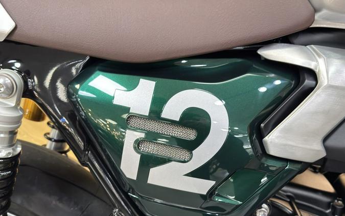 2026 Triumph Speed Twin 1200 Cafe Racer Edition Aluminium silver / Competition green