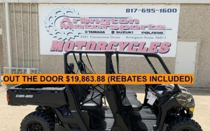 2025 Can-Am Defender MAX DPS HD9 Wildland Camo