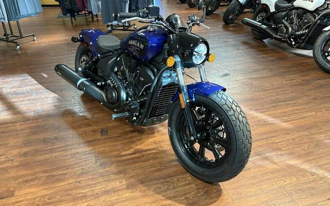 2025 Indian Motorcycle® Scout® Bobber Limited +Tech Spirit Blue Metallic