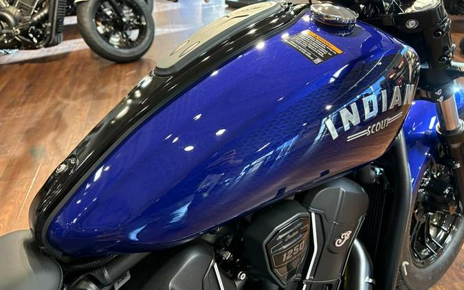 2025 Indian Motorcycle® Scout® Bobber Limited +Tech Spirit Blue Metallic