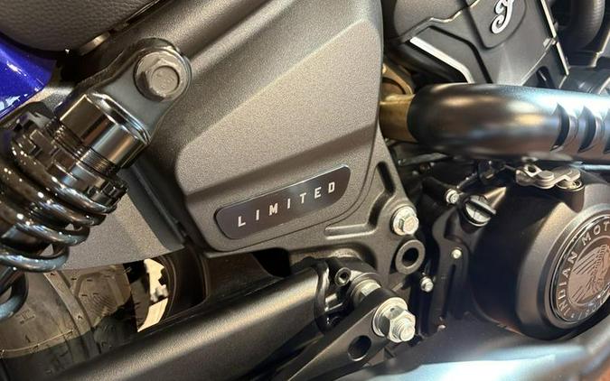 2025 Indian Motorcycle® Scout® Bobber Limited +Tech Spirit Blue Metallic