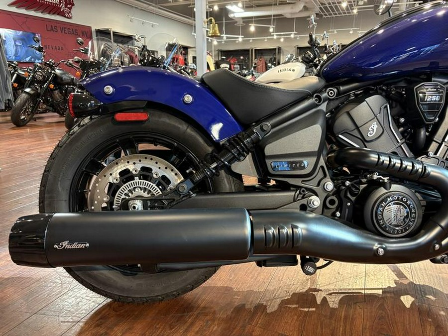 2025 Indian Motorcycle® Scout® Bobber Limited +Tech Spirit Blue Metallic