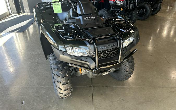 2027 Honda RANCHER 4X4 AT EPS - Black Forest Green