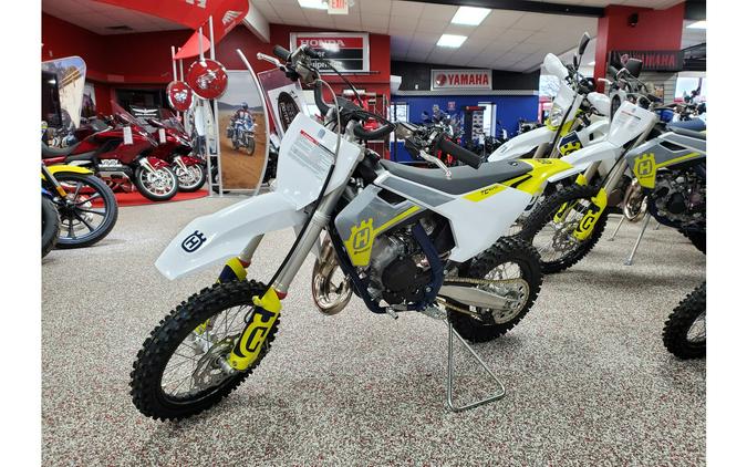 2023 Husqvarna Motorcycles TC 65 - White / Gray / Yellow