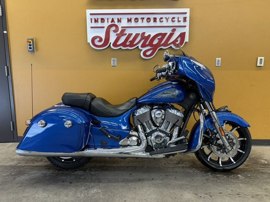 2018 Indian Chieftain Limited ABS Brilliant Blue