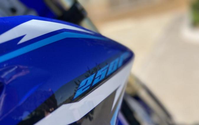 2026 Yamaha YZ250F Team Yamaha Blue