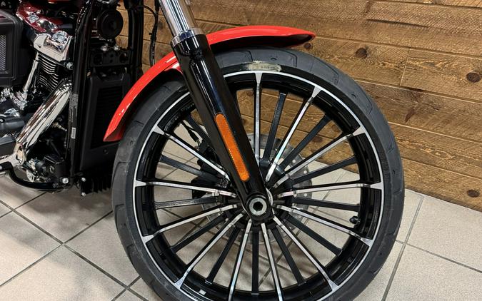 2026 Harley-Davidson® Breakout® Blood Orange Chrome Trim FXBR