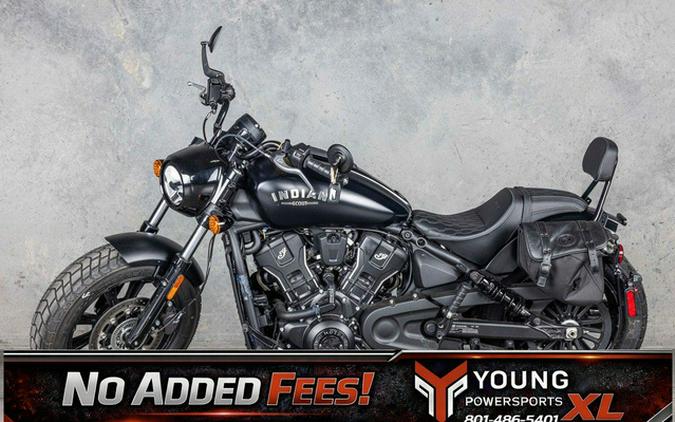 2025 Indian Scout Bobber Limited +Tech Black Smoke