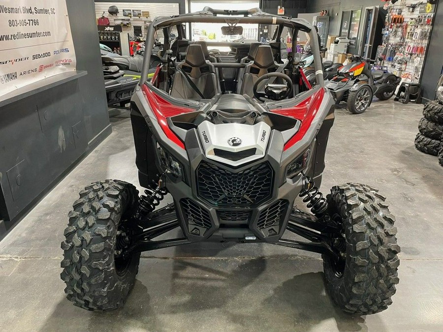 2024 Can-Am® Maverick X3 MAX RS Turbo Fiery Red & Hyper Silver