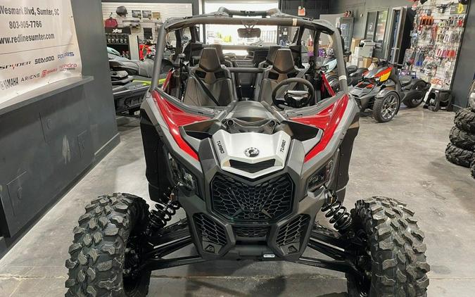 2024 Can-Am® Maverick X3 MAX RS Turbo Fiery Red & Hyper Silver