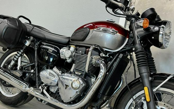 2022 Triumph Bonneville T120 Cordovan Red/Silver Ice